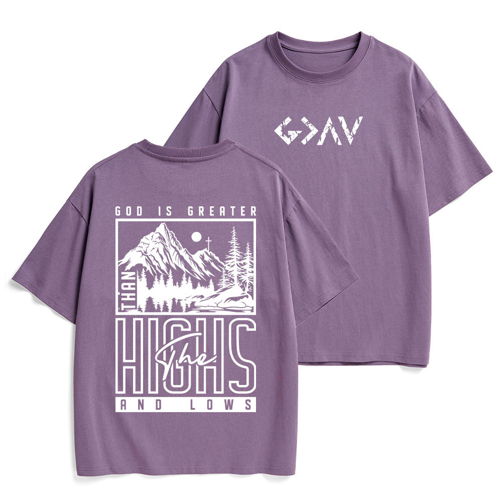 God Is Greater ChristianHeavy Cotton T-Shirt