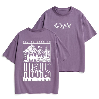 God Is Greater ChristianHeavy Cotton T-Shirt