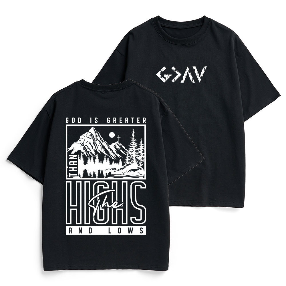 God Is Greater ChristianHeavy Cotton T-Shirt