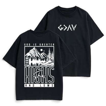 God Is Greater ChristianHeavy Cotton T-Shirt