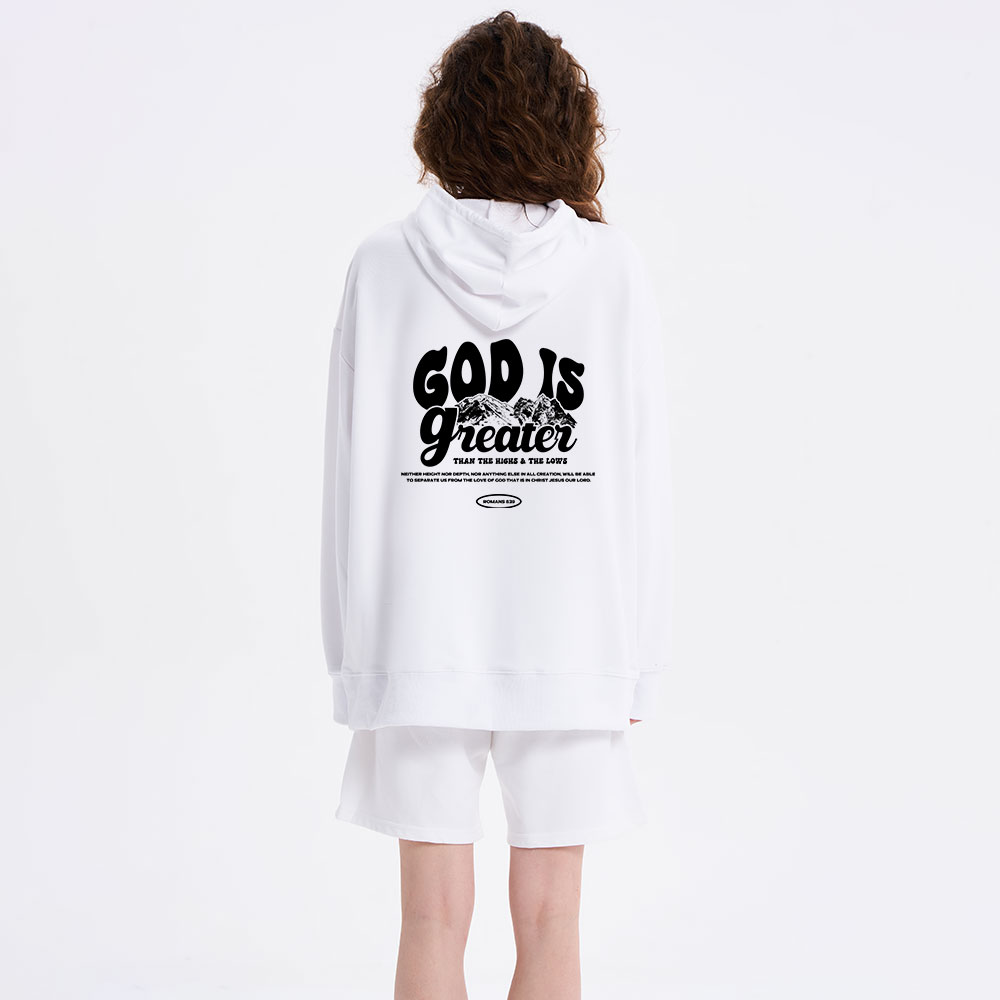 God Is Greater Classic Christian Hoodie