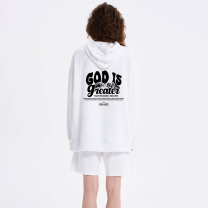 God Is Greater Classic Christian Hoodie