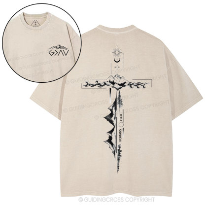 God Is Greater Than Christian Washed T-Shirt