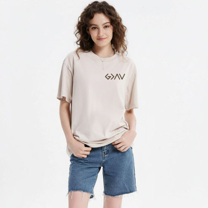 God Is Greater Than Highers And Lows Christian Washed T-Shirt