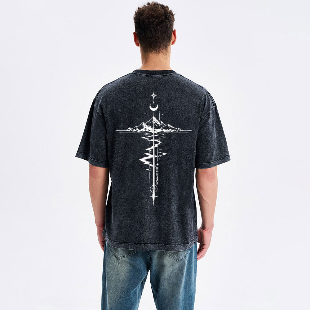 God Is Greater Than Highers And Lows Christian Washed T-Shirt
