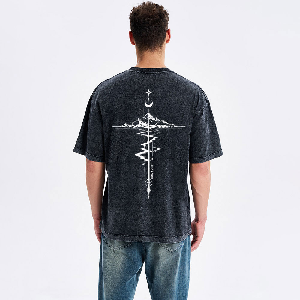 God Is Greater Than Highers And Lows Christian Washed T-Shirt