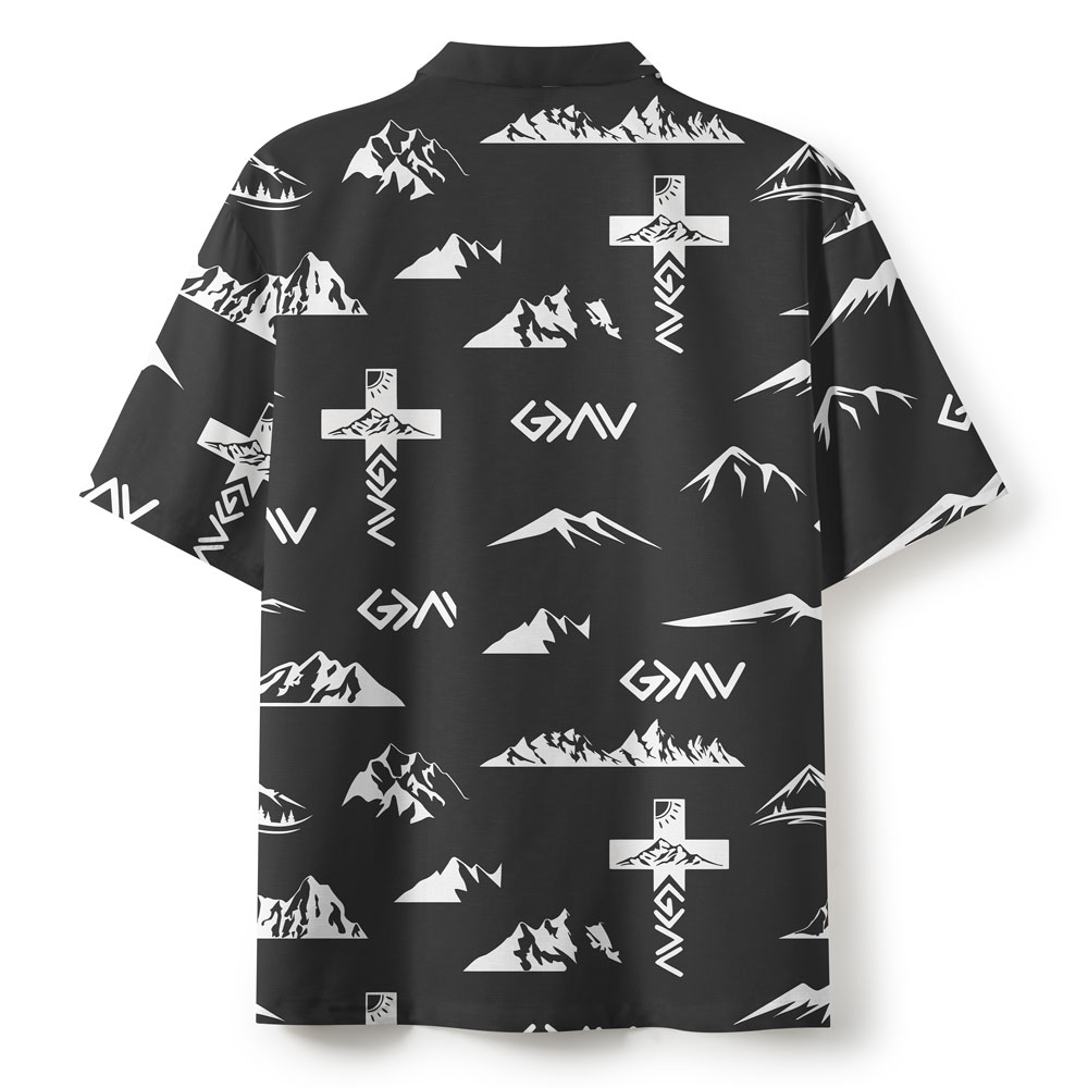 God Is Greater Than The Highs And Lows Black Christian Hawaiian Shirt