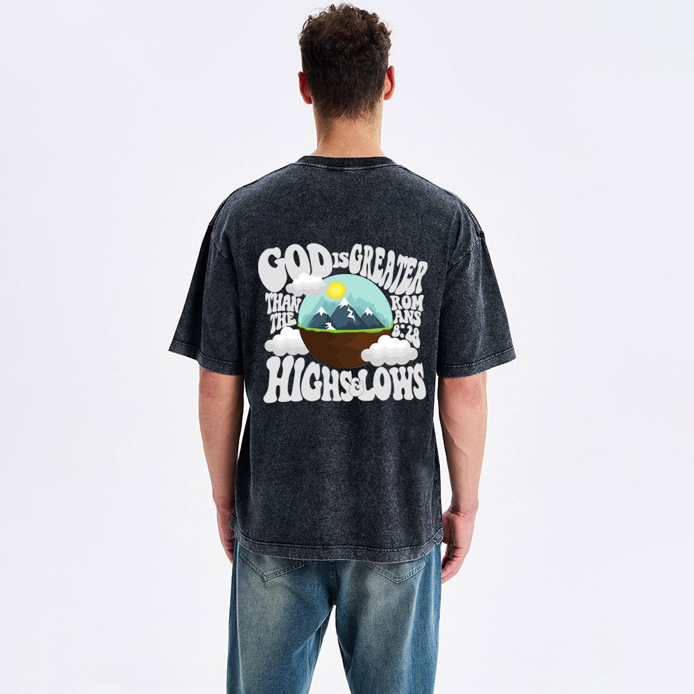 God Is Not Going To Fail You Christian Washed T-Shirt
