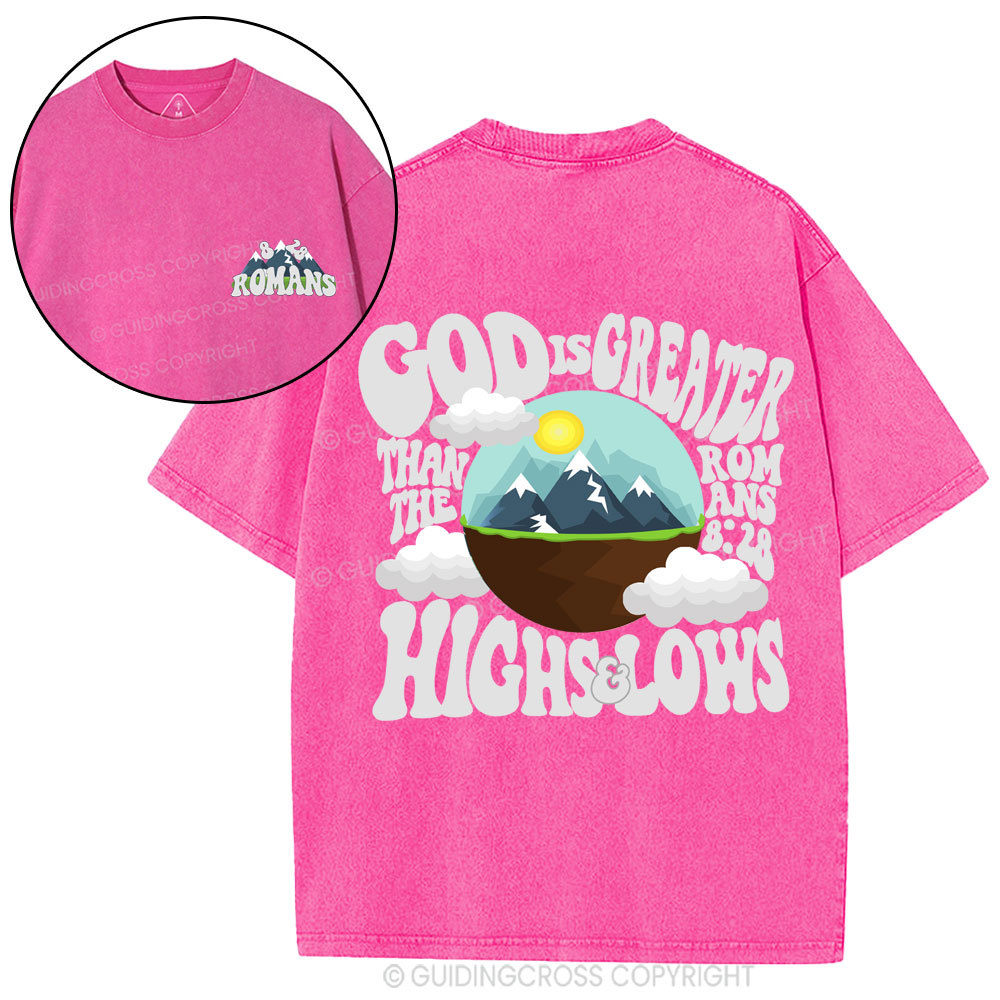 God Is Not Going To Fail You Christian Washed T-Shirt