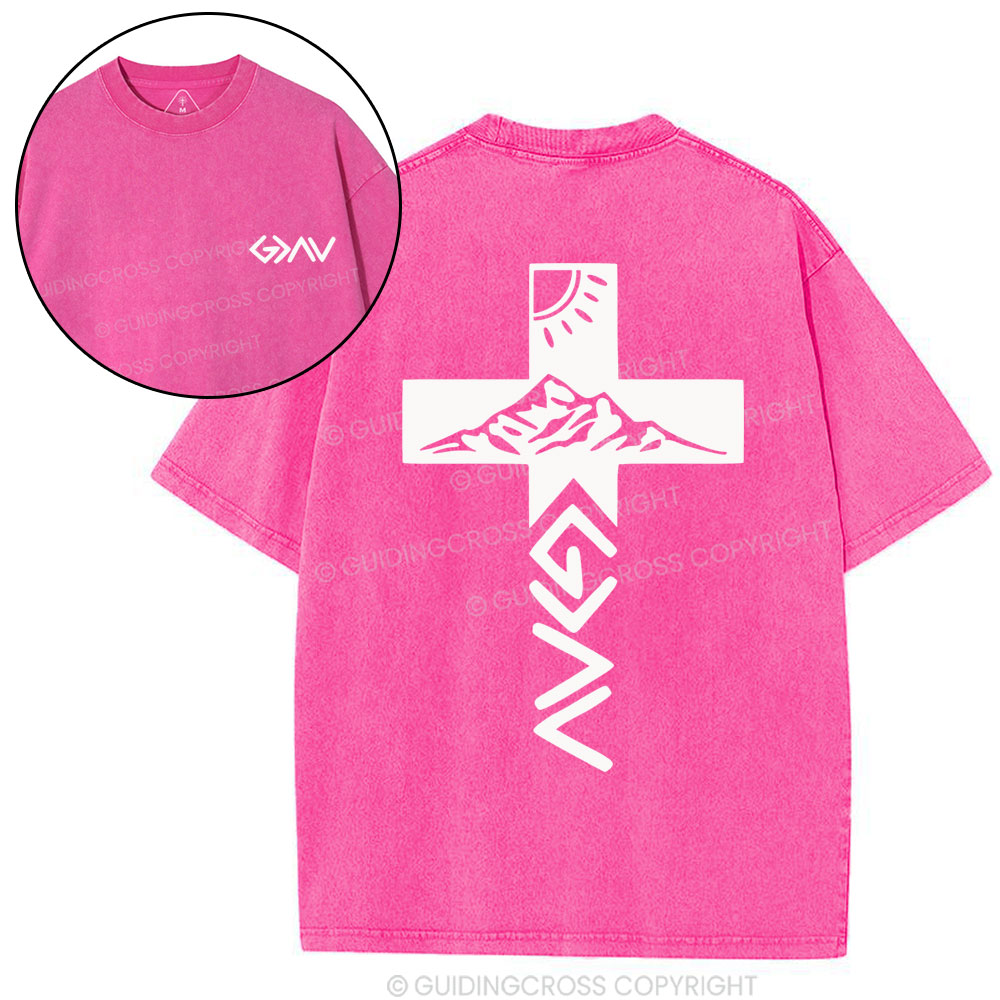 God Is Greater Than The Highs And Lows Cross T-Shirt