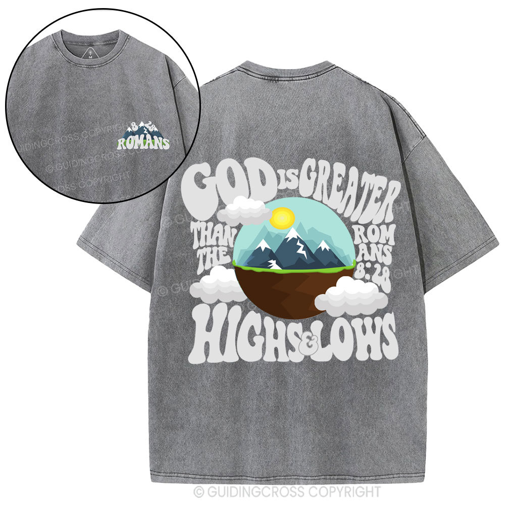 God Is Not Going To Fail You Christian Washed T-Shirt