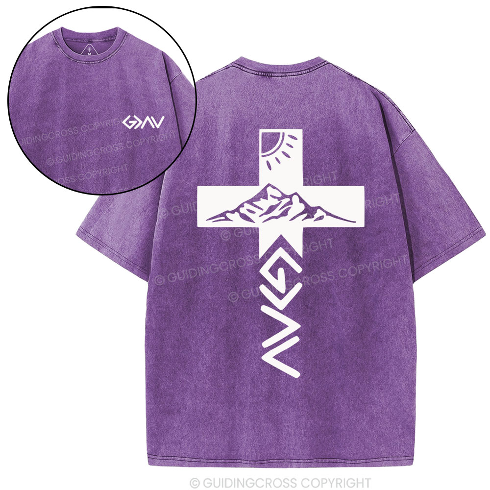 God Is Greater Than The Highs And Lows Cross T-Shirt