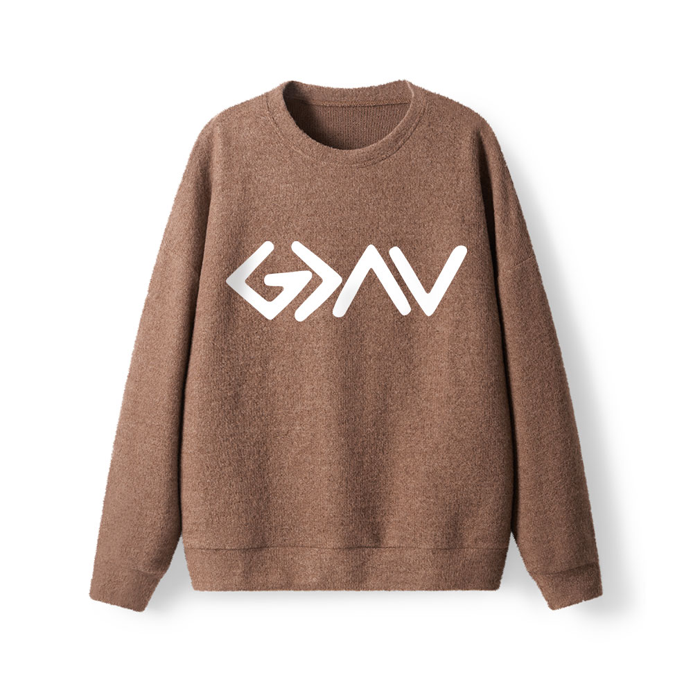 God Is Greater Than The Highs And Lows Lightweight Sweater