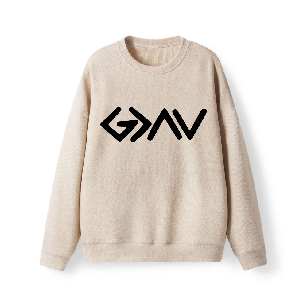 God Is Greater Than The Highs And Lows Lightweight Sweater