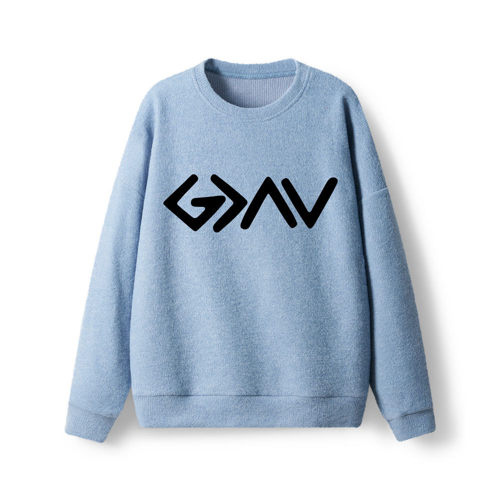 God Is Greater Than The Highs And Lows Lightweight Sweater