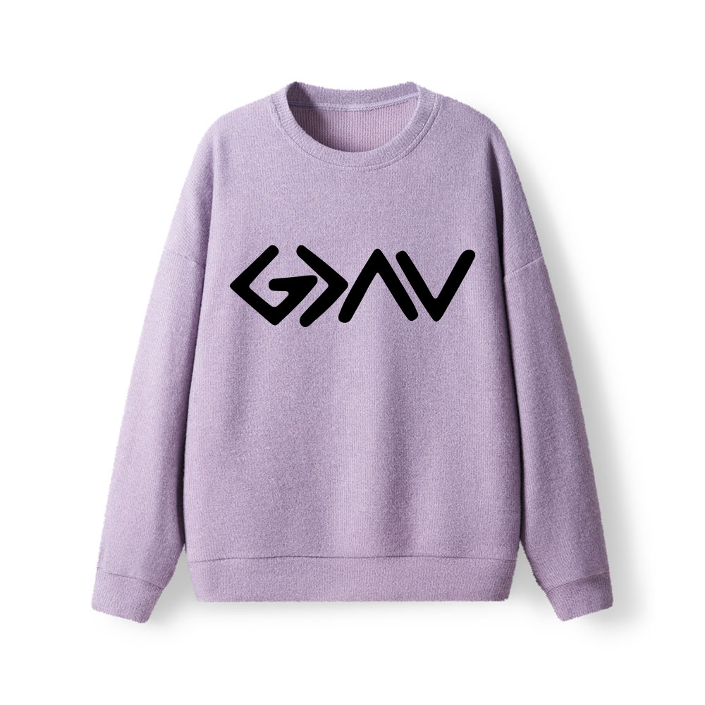 God Is Greater Than The Highs And Lows Lightweight Sweater