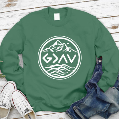 God Is Greater Than The Highs And Lows Religious Sweatshirt