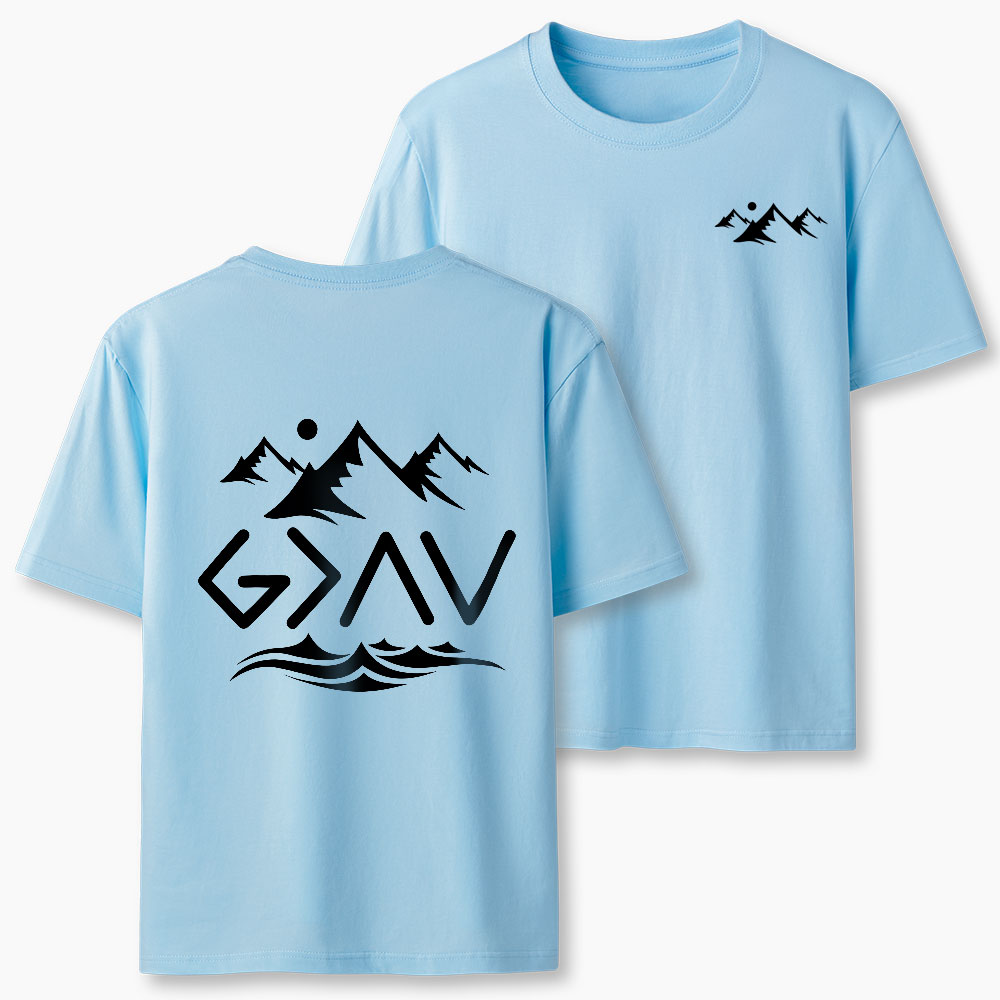 God Is Greater Than The Highs And The Lows Christian Classic T-Shirt