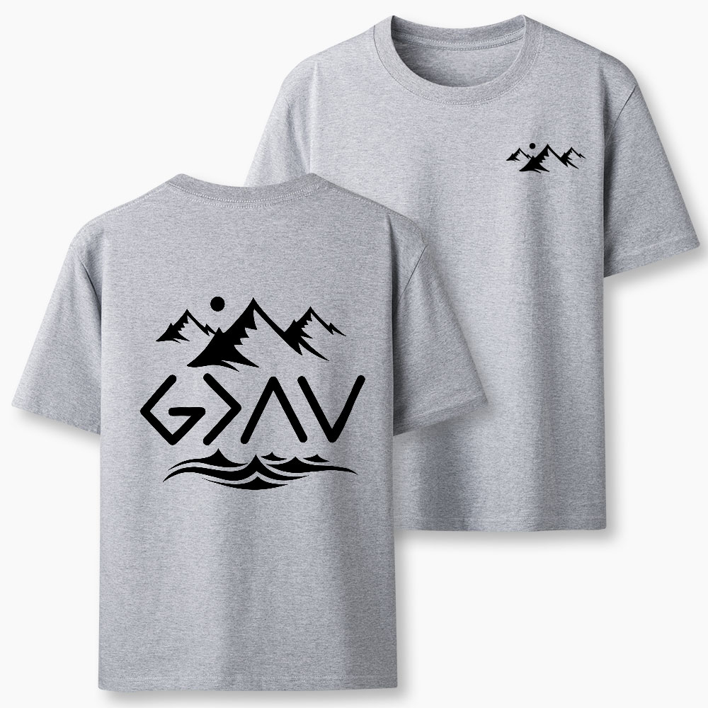 God Is Greater Than The Highs And The Lows Christian Classic T-Shirt
