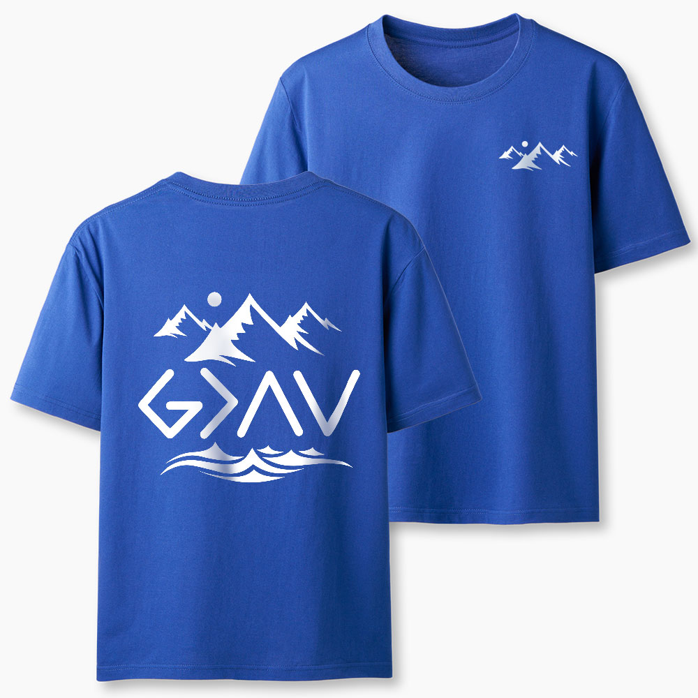 God Is Greater Than The Highs And The Lows Christian Classic T-Shirt