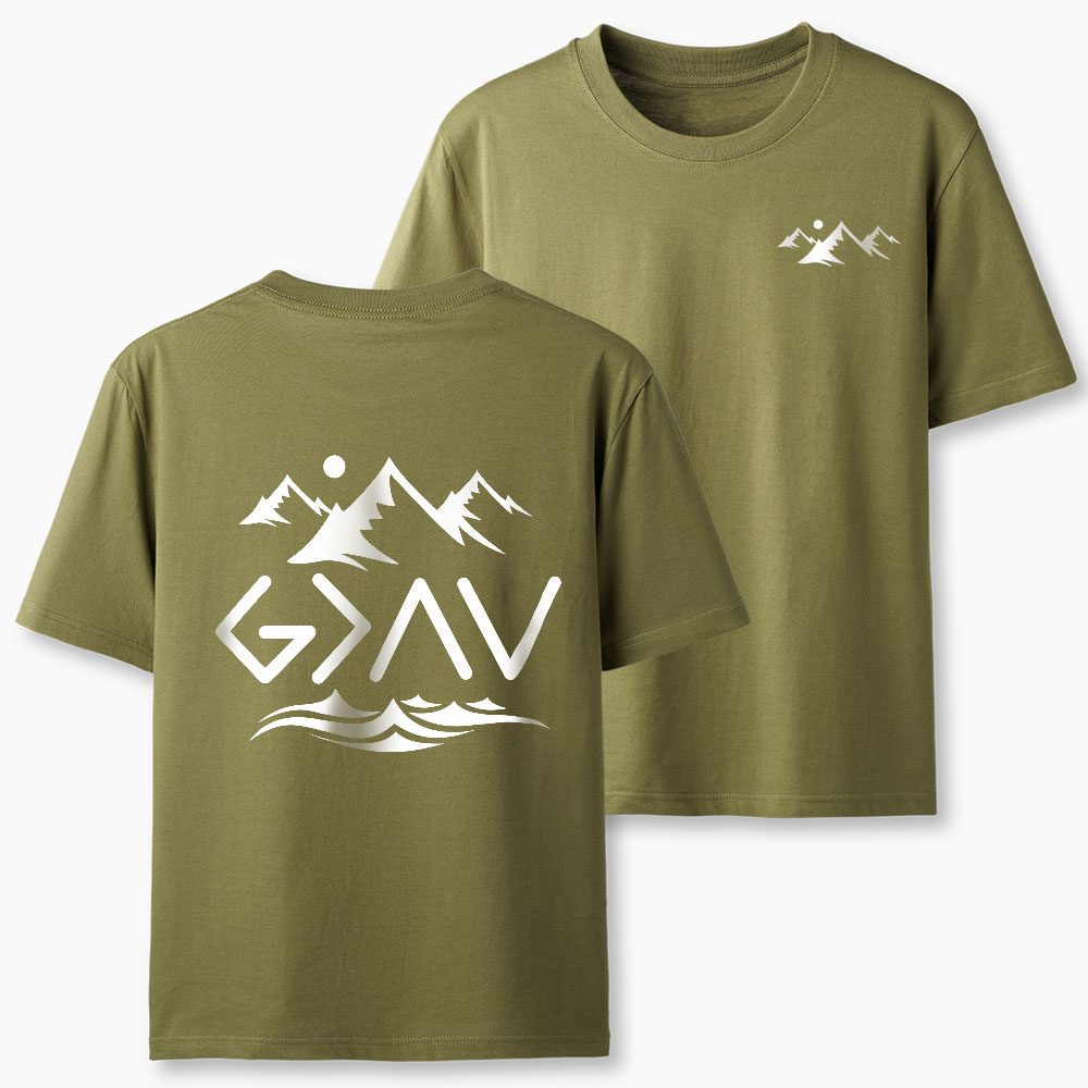 God Is Greater Than The Highs And The Lows Christian Classic T-Shirt