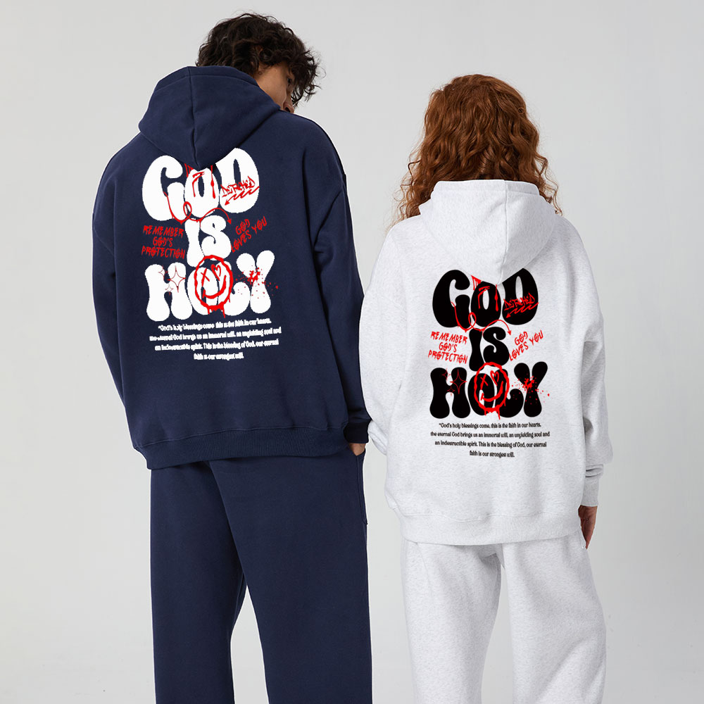 God Is Holy Christian Premium Fleece Hoodie Set