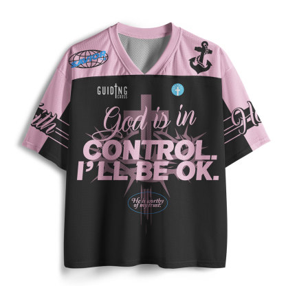 God Is In Control Christian Mesh Jersey