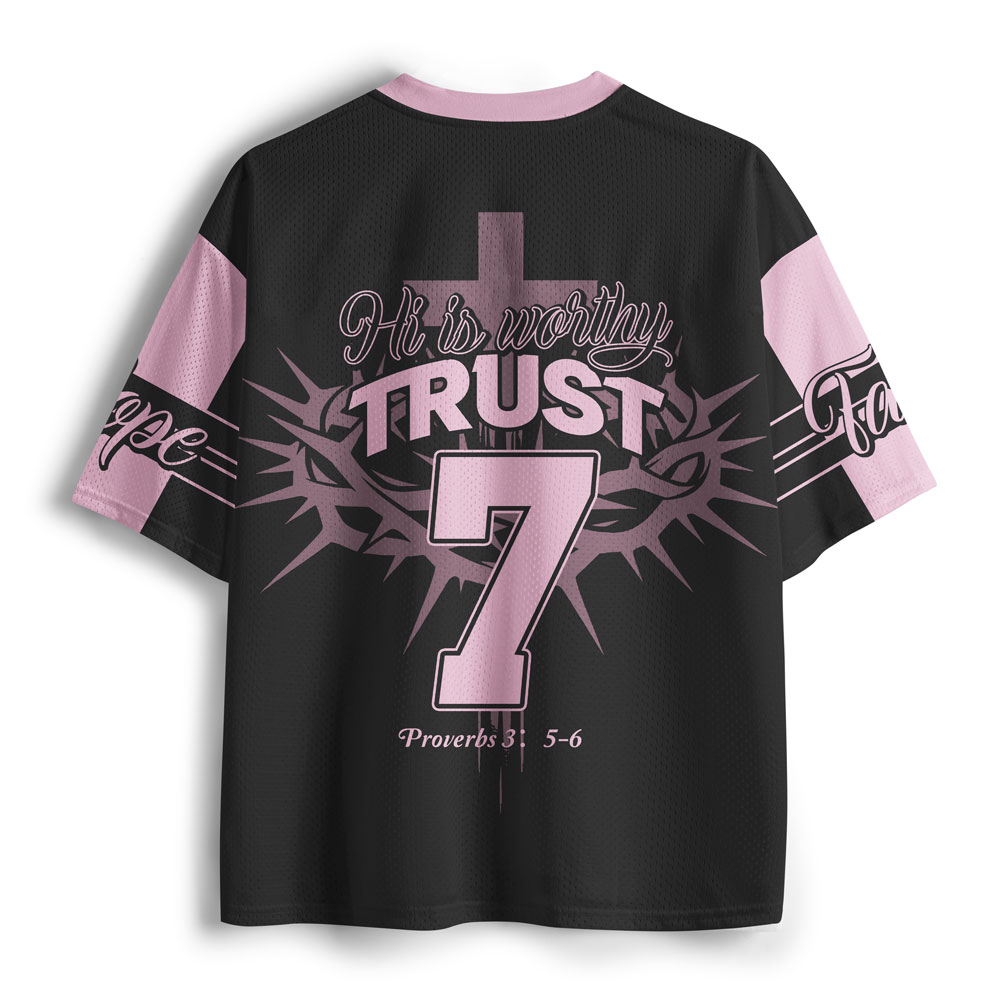 God Is In Control Christian Mesh Jersey