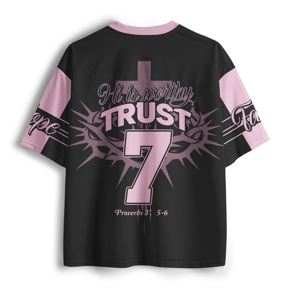 God Is In Control Christian Mesh Jersey