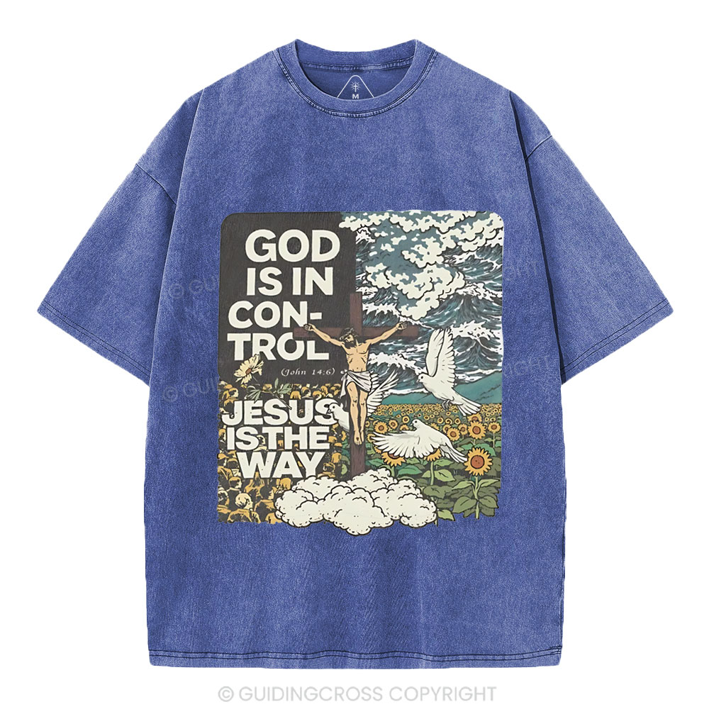 New-Sample Christian Washed T-Shirt Sale - GuidingCross
