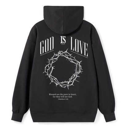 God Is Love  Class Christian  Hoodie