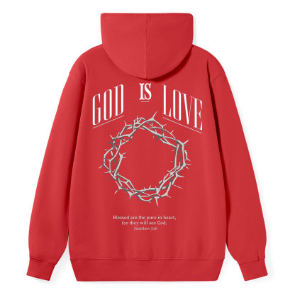 God Is Love  Class Christian  Hoodie