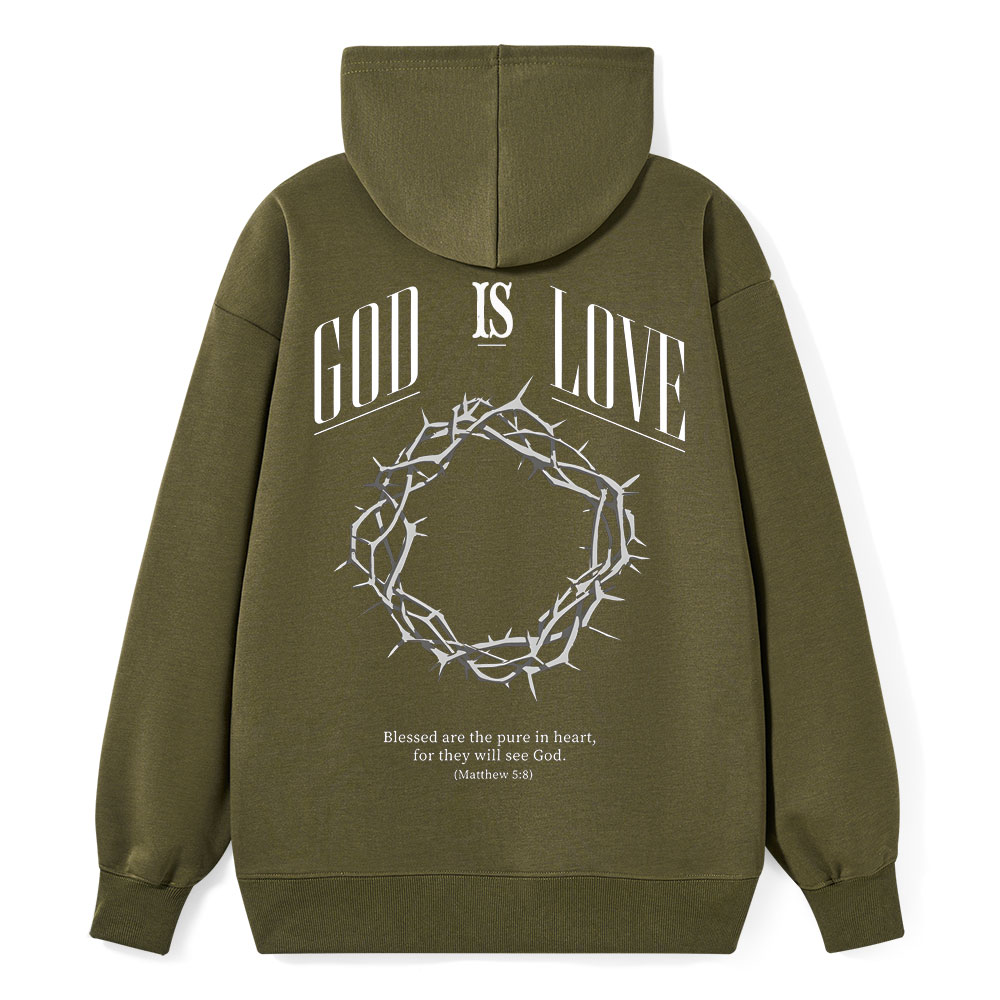 God Is Love  Class Christian  Hoodie
