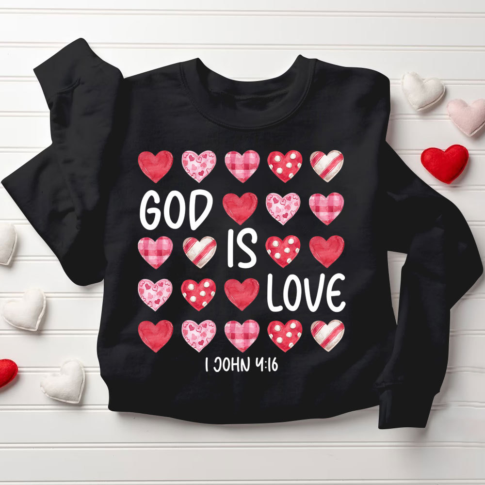 God Is Love Christian Sweatshirt