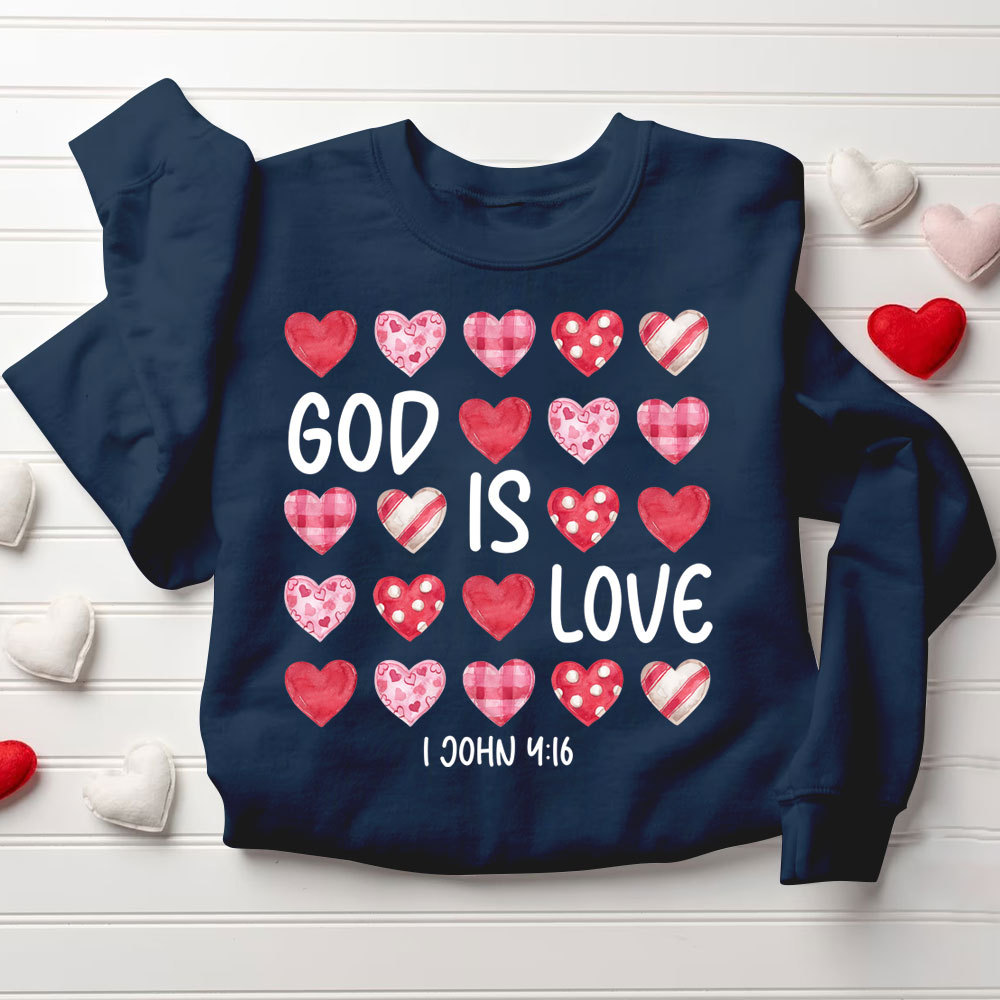 God Is Love Christian Sweatshirt