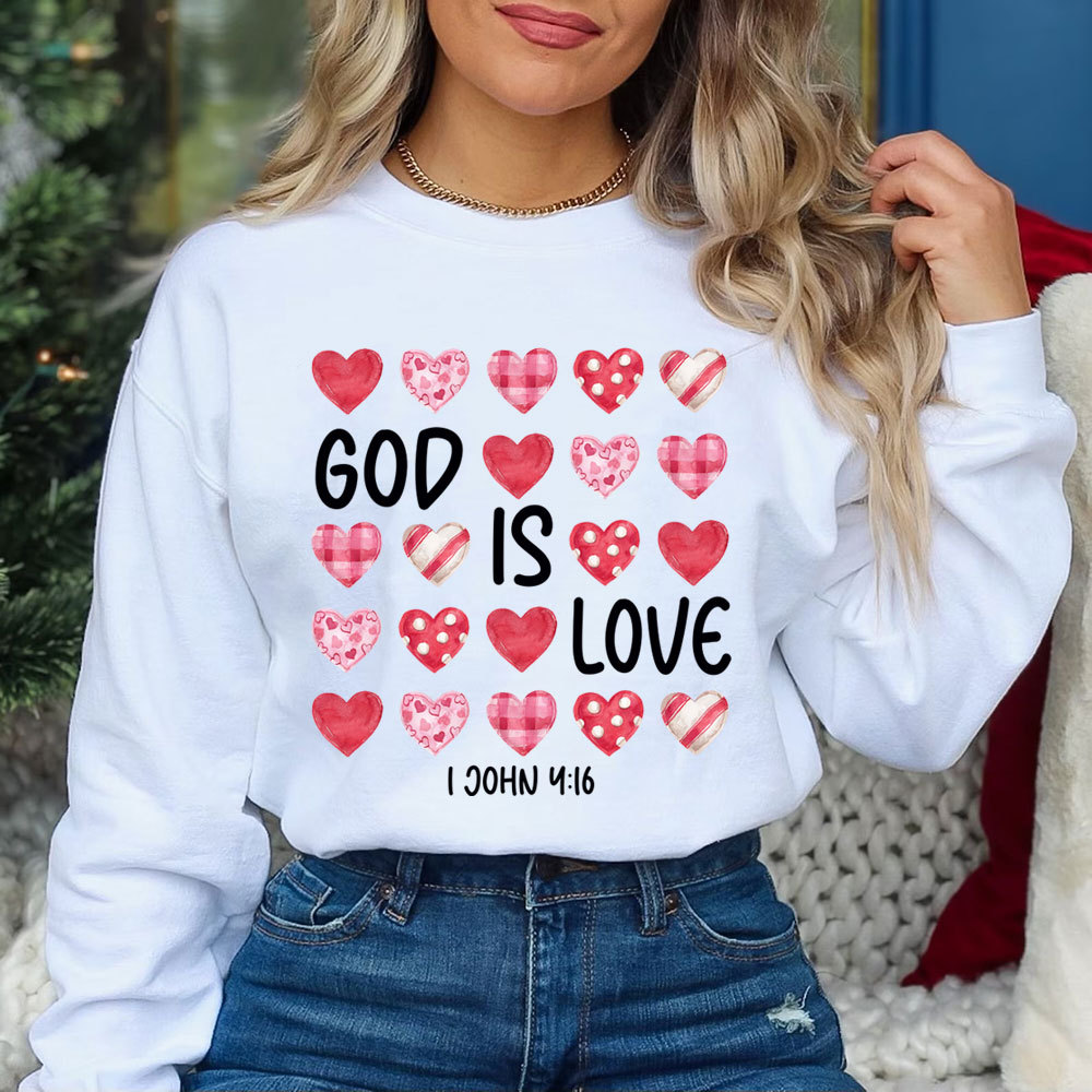 God Is Love Christian Sweatshirt