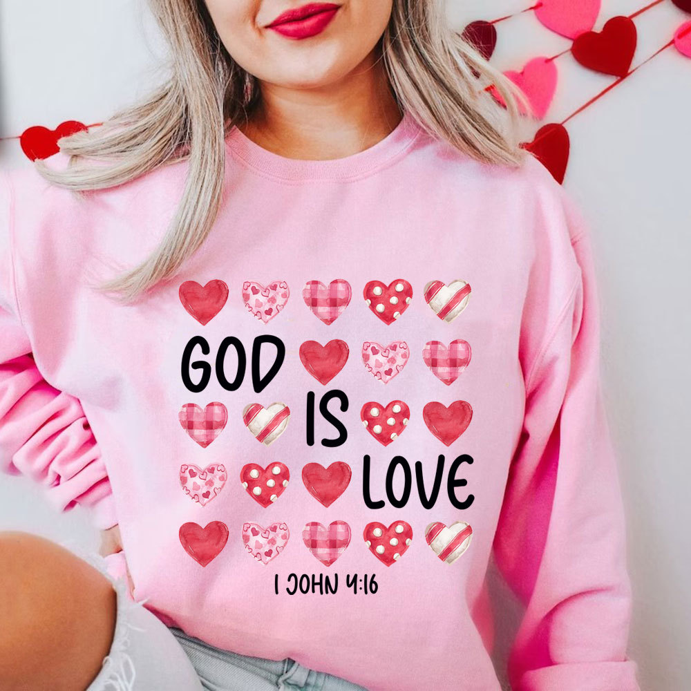 God Is Love Christian Sweatshirt