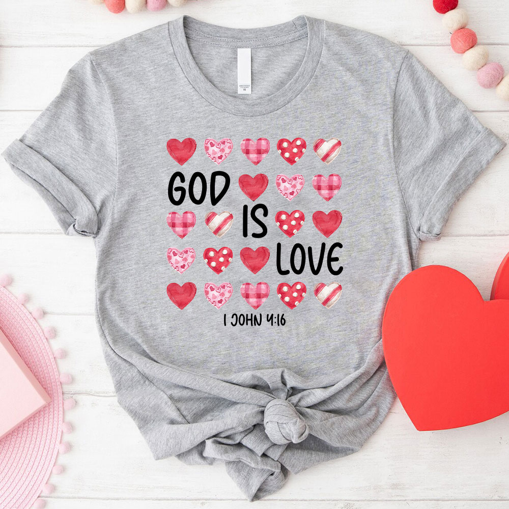 God Is Love Christian T-Shirt