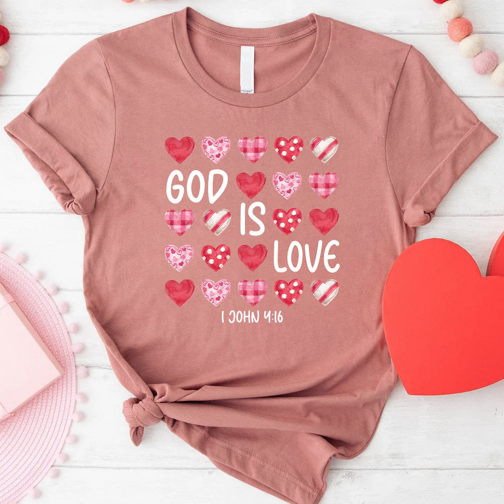 God Is Love Christian T-Shirt