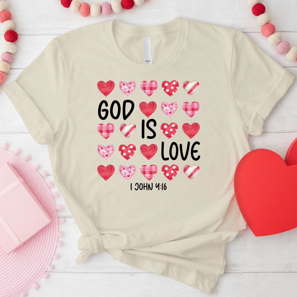 God Is Love Christian T-Shirt