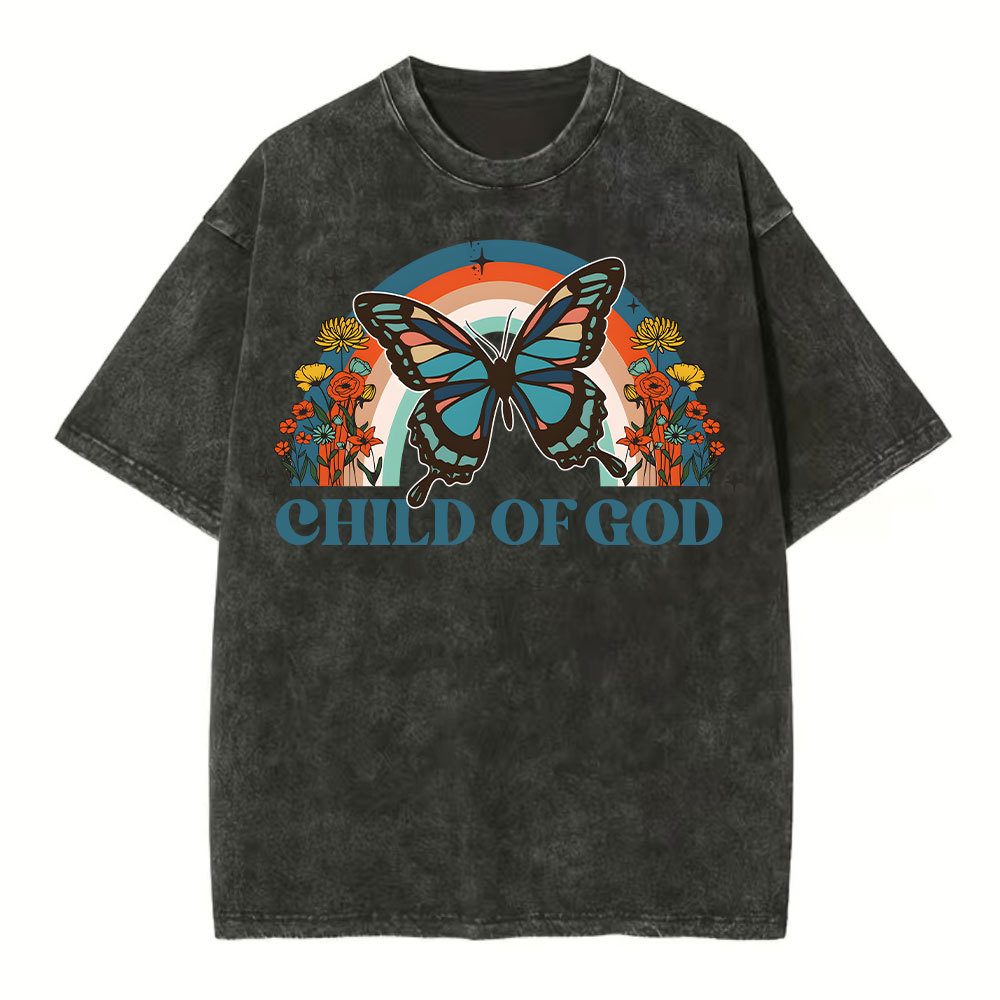 God Is Love Christian Washed T-Shirt