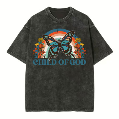 God Is Love Christian Washed T-Shirt