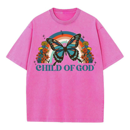 God Is Love Christian Washed T-Shirt