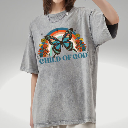 God Is Love Christian Washed T-Shirt