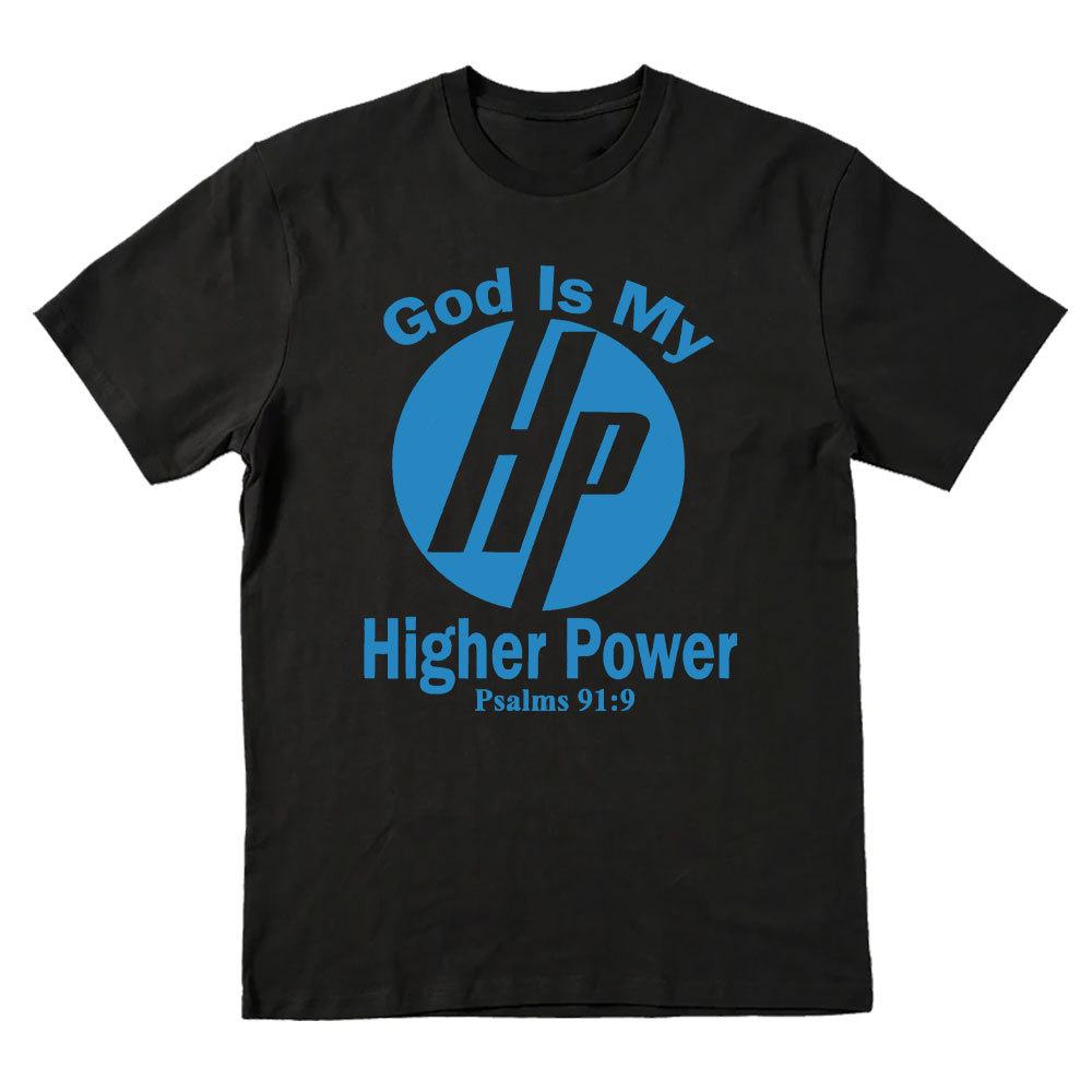 God Is My Higher Power Christian Washed T-Shirt
