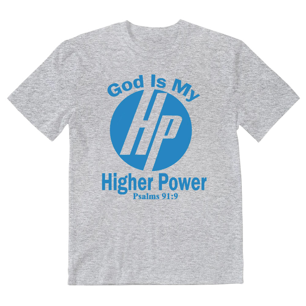 God Is My Higher Power Christian Washed T-Shirt