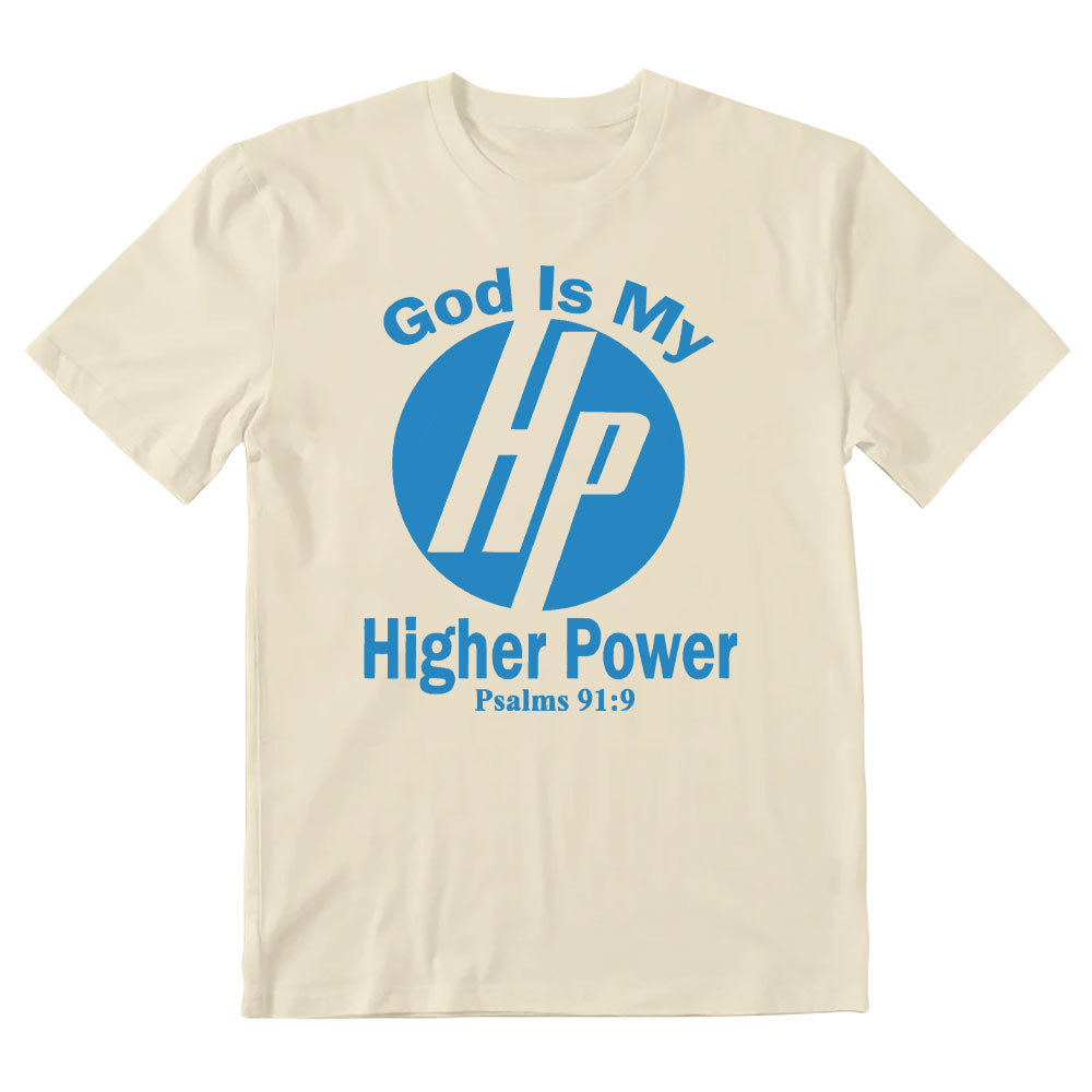 God Is My Higher Power Christian Washed T-Shirt