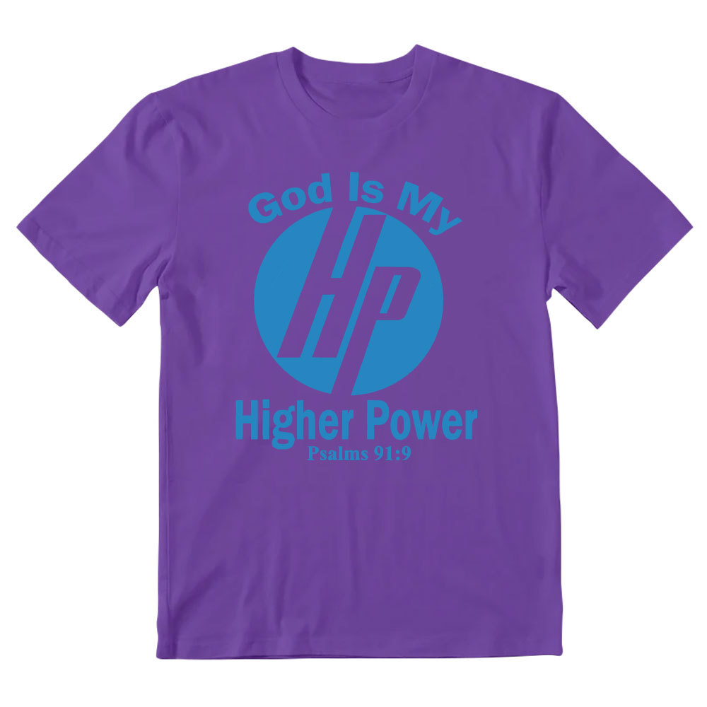 God Is My Higher Power Christian Washed T-Shirt