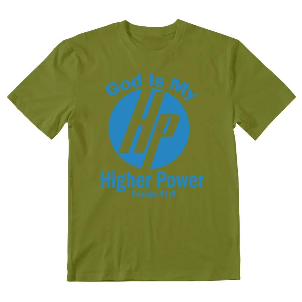 God Is My Higher Power Christian Washed T-Shirt
