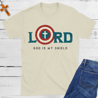 God Is My Shield Christian T-Shirt